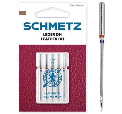 Schmetz Leather DH Sewing Machine Needles Size 100/16