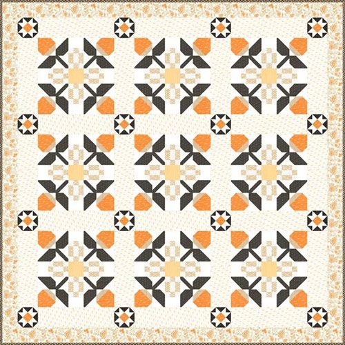 Pecan Blossoms Quilt Kit Pre Order