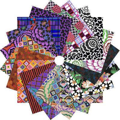 Kaffe Collective Spring 2024 10" Darks Patchwork Palette