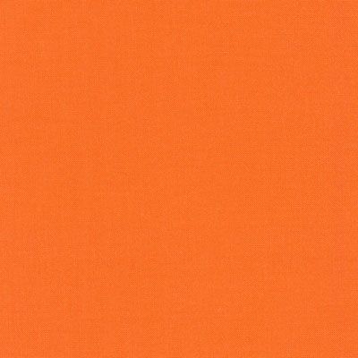 Kona Carrot Cotton Solids Patchwork Fabric: (per 1/4 metre)