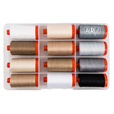 Aurifil 50/2 Thread Box: The Basics Collection by Mark Lipinski