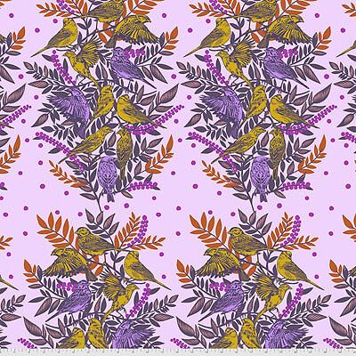 Bright Eyes Fabric: Visitation Lilac (per 1/4 metre)