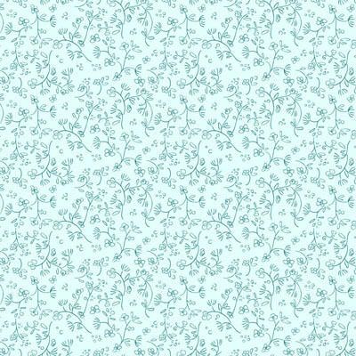 Colour Fun Gradients: Branches Aqua (per 1/4 metre)