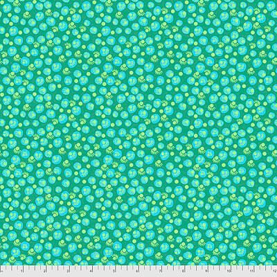 Bright Eyes Fabric: Dot Your Eyes Jade (per 1/4 metre)