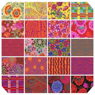 Kaffe Fassett Collective Warm 22 Design Roll