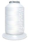 Deco Bob: 80wt 2ply Polyester Thread 2000m Spool White