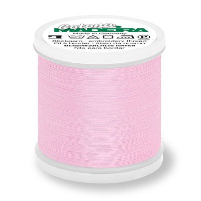 Madeira Cotona 80 Thread: #590 Light Pink 200m