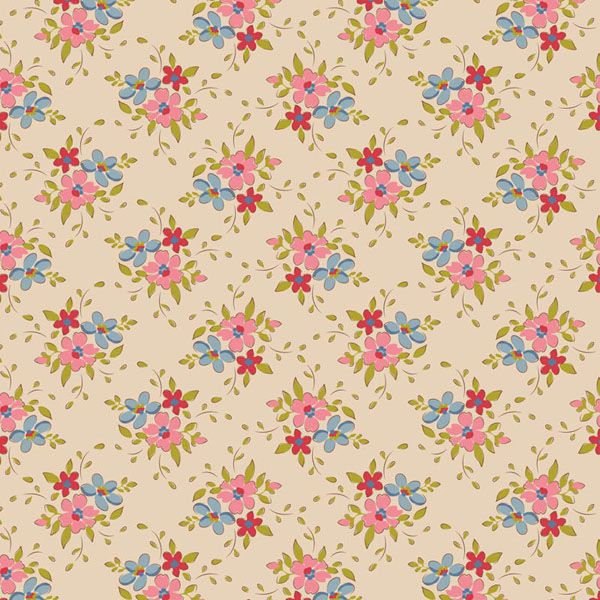 Tilda fabric: Creating Memories Spring Frida Pearl