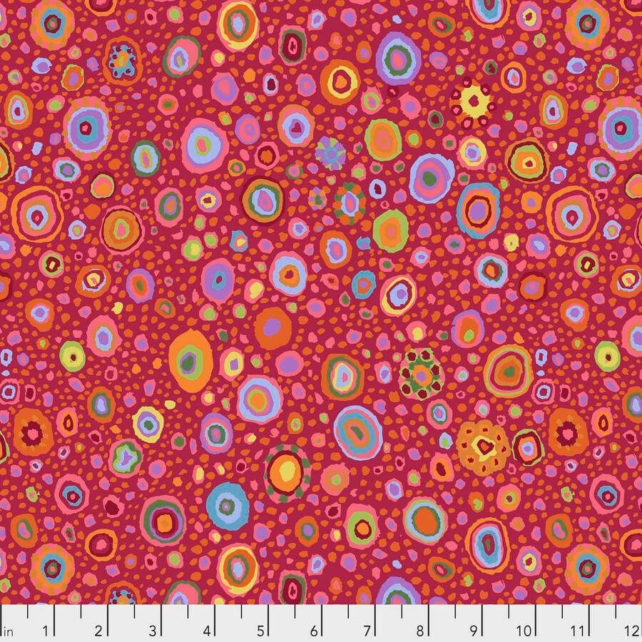 Kaffe Fassett Roman Glass Red (per 1/4 metre)