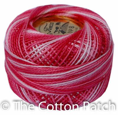 Presencia Perle Cotton #8 Variegated Thread: Colour 9395