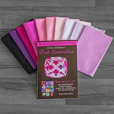 MJ Kinman's The Birthstone Series: October Pink Tourmaline Block Kit