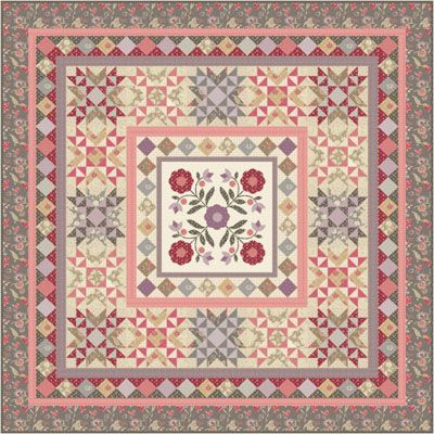 Wildflower Cottage - Juliette Quilt kit Pre-order