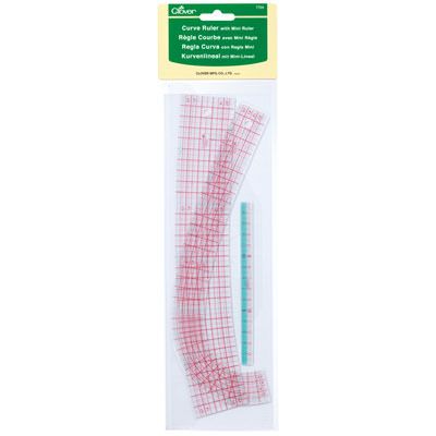 Clover Curve Ruler with Mini Ruler