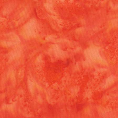 Anthology Batiks fabric: Becolourful Batiks, Dutch Orange