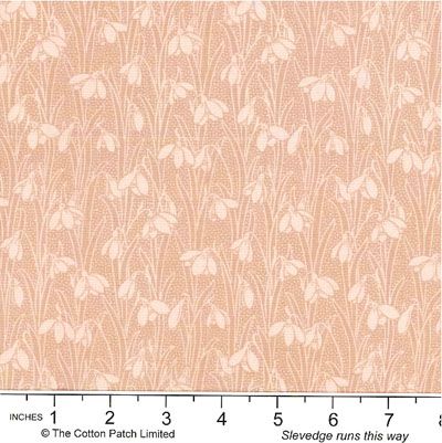 Liberty Snowdrop Spot Fabric: Blush Pink (per 1/4 metre)