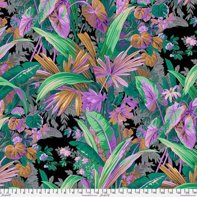 Kaffe Fassett Collective Jungle fabric Lavender