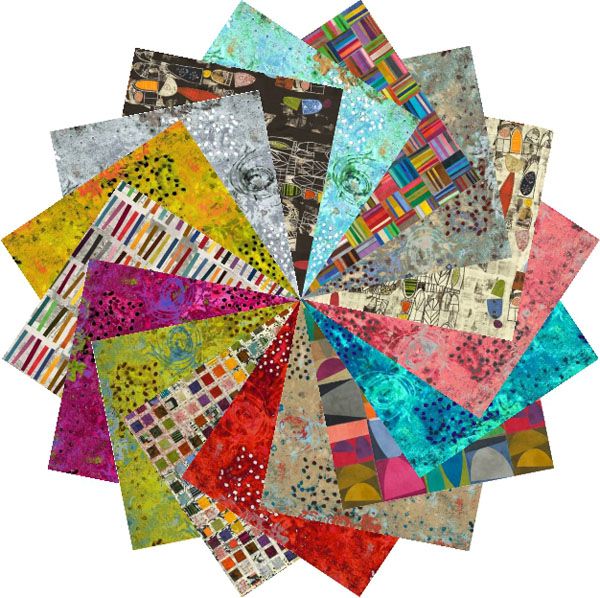 Marcia Derse Prints 10' Patchwork Palette