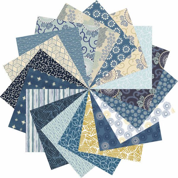 Hajime fabric: 10" Patchwork Palette