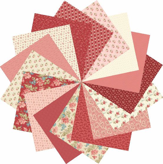 Lighthouse Red Fat Quarter Bundle