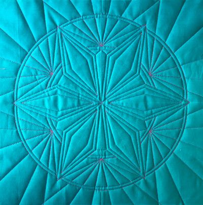 Radiance  Squared Up Pattern by Angela Attwood