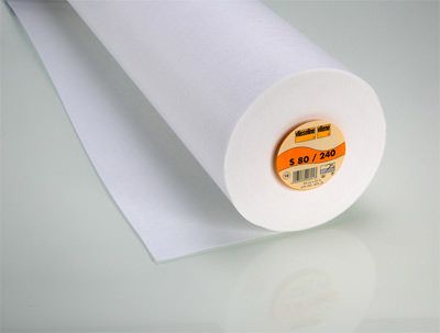 Vilene Heavy White Interlining (per 1/4 metre)