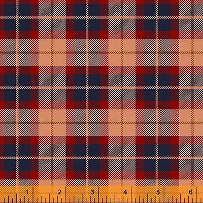 Autumn Plaids Flannels fabric: Christopher Plaid Tan (per 1/4 metre)