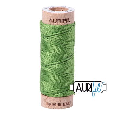 Aurifil Floss Cotton Thread 1114 Grass Green