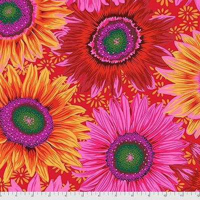 Kaffe Fassett Collective: Van Gogh Red (per 1/4 metre)