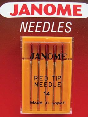 Janome Red Tip Scarf Sewing Machine Needles