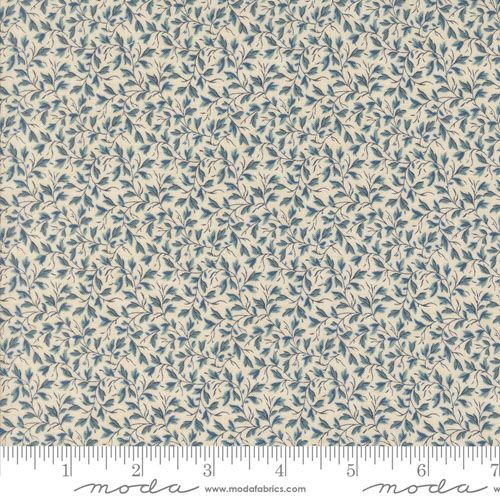 Sacre Bleu fabric: Primvere, Pearl French Blue