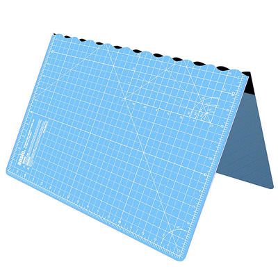 A2 Foldable Single Sided Rotary Cutting Mat Sky Blue