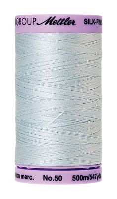 Mettler 50 Cotton Thread 500m 0039 Starlight Blue