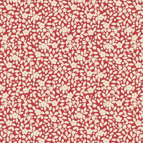 Tilda fabric: Creating Memories Winter Avery Red