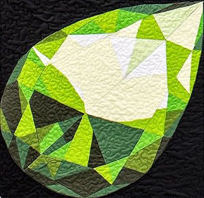 MJ Kinman's The Birthstone Series: Pattern  August Peridot