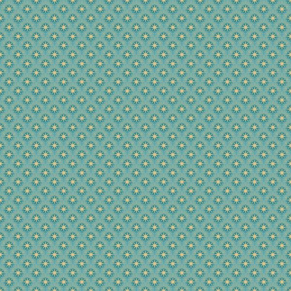 Luna Fabric: Glow, Teal