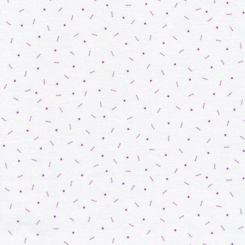 Blast from the Past Fabric: Dot Dash, Lavender