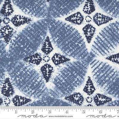 Kawa fabric: Shinano Pacific Blue (per 1/4 metre)