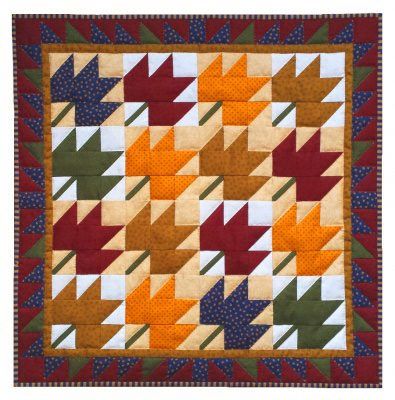 Leaves Quilt Kit Rachels of Greenfield