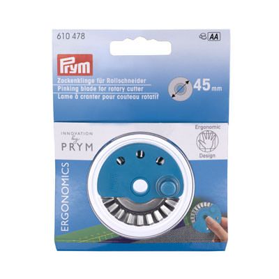 Prym 45mm Rotary Cutter Pinking Blade