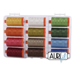 Aurifil 50/2 Thread Box: Classic House Collection