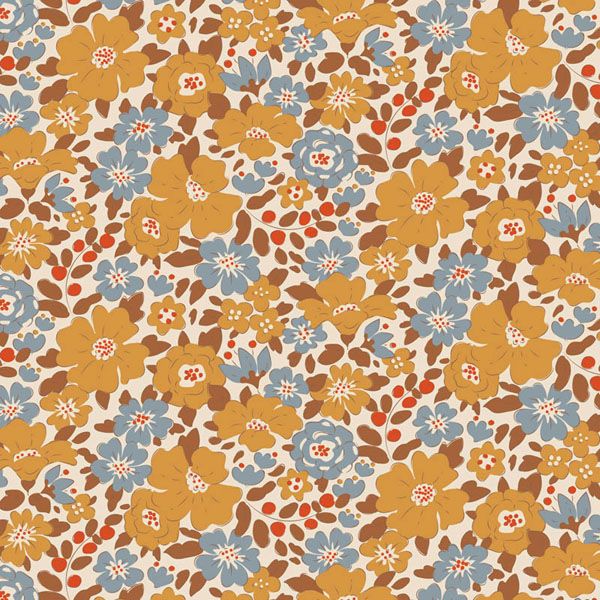 Tilda fabric: Creating Memories Autumn Harper Saffron