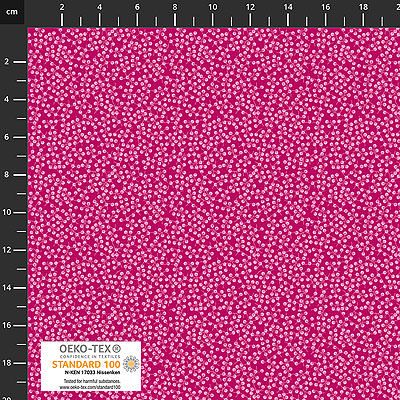 Quilters Coordinates fabric: Berries Fuchsia (per 1/4 metre)