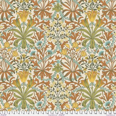 William Morris Buttermere Fabric: Woodland Weeds Multi (per 1/4 metre)