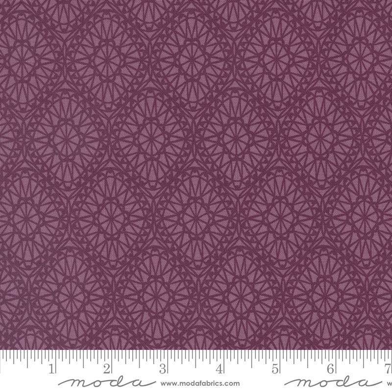 Seaglass Summer fabric: Picnic Basket Damask, Beach Plum