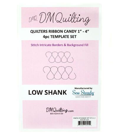 DM Quilting Ribbon Candy Set of 4 rulers