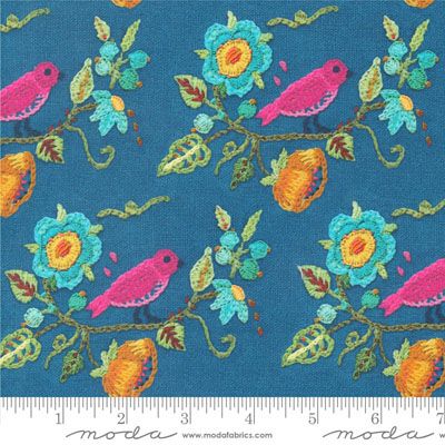 Vintage Soul fabric Moda:  Bird Stitch Horizon