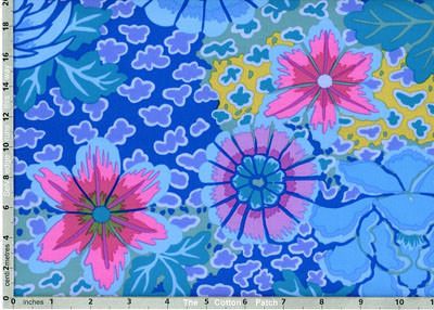 Kaffe Fassett Fabric Dream Blue (per 1/4 metre)