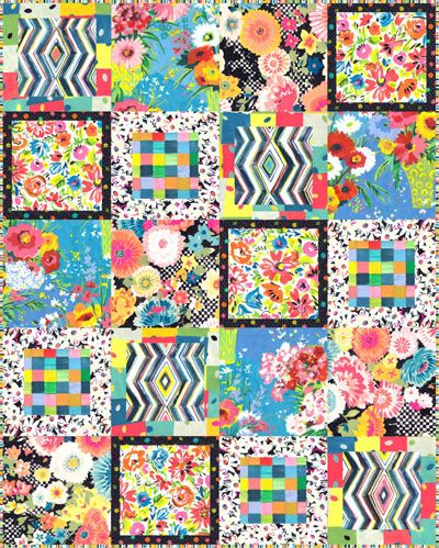 Flowerfields Fat Quarter Accent Bundle