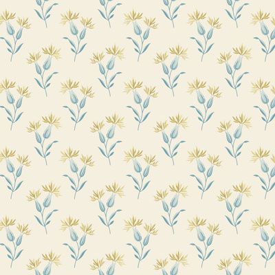 Beach House fabric: Sea Lavender Cream