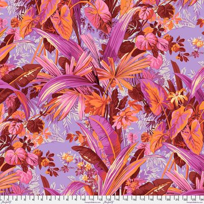 Kaffe Fassett Collective Jungle fabric Red